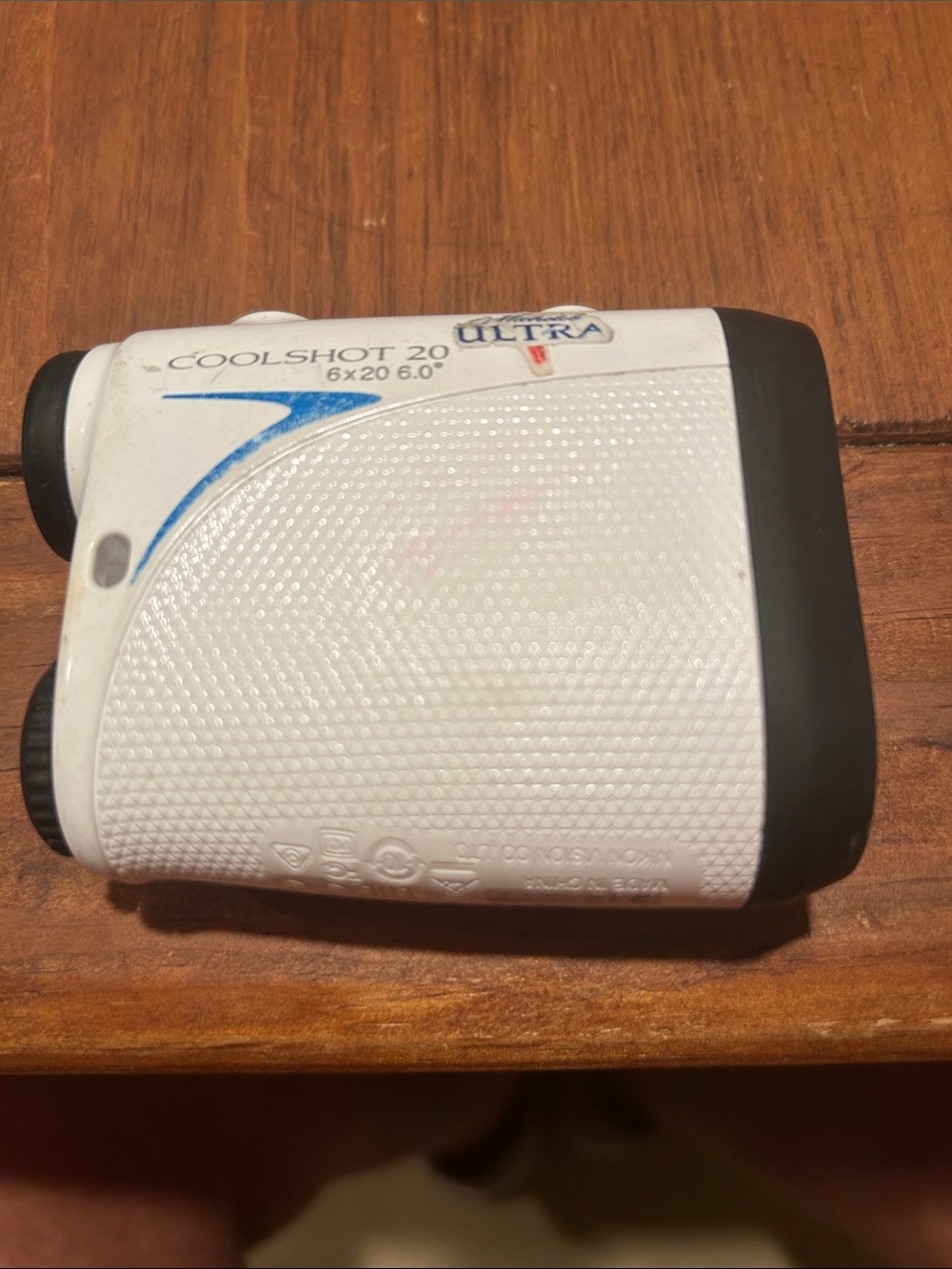 Nikon COOLSHOT 20 Rangefinder - White with Black and Blue Accents